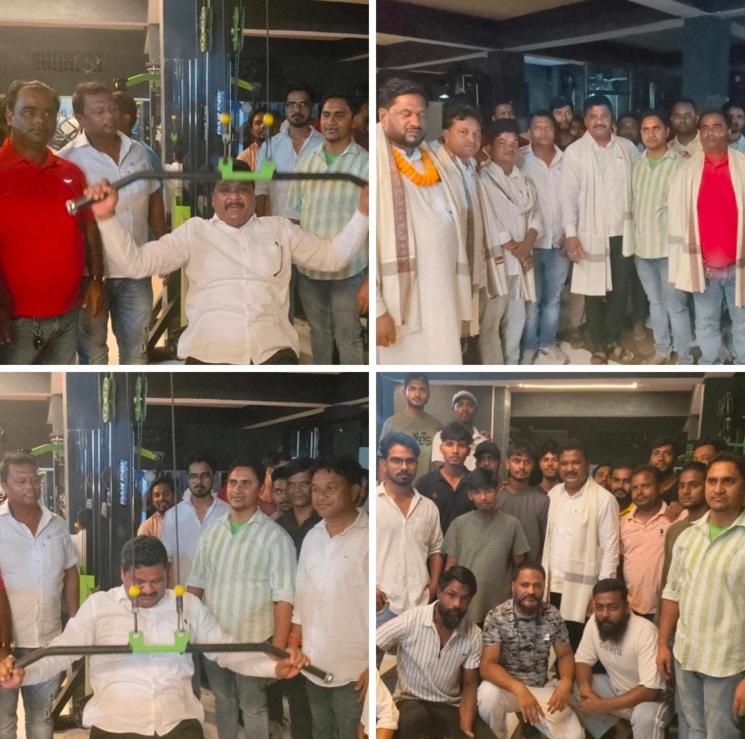 Irba – Deputy Leader of the Legislative Party, Rajesh Kachhap, inaugurated The Fitness Garage Gym